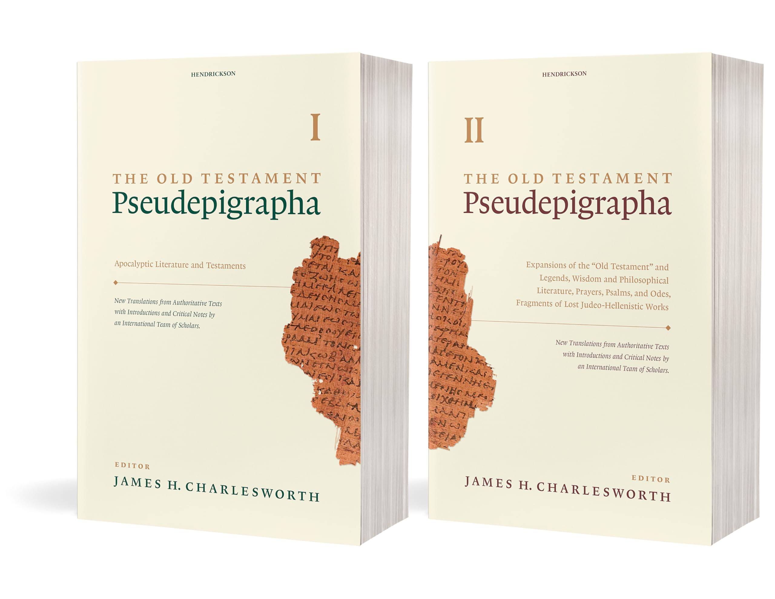The Old Testament Pseudepigrapha: Apocalyptic Literature and Testaments: Apocalyptic Literature and Testaments; Expansions of the Hebrew Bible Social Sciences