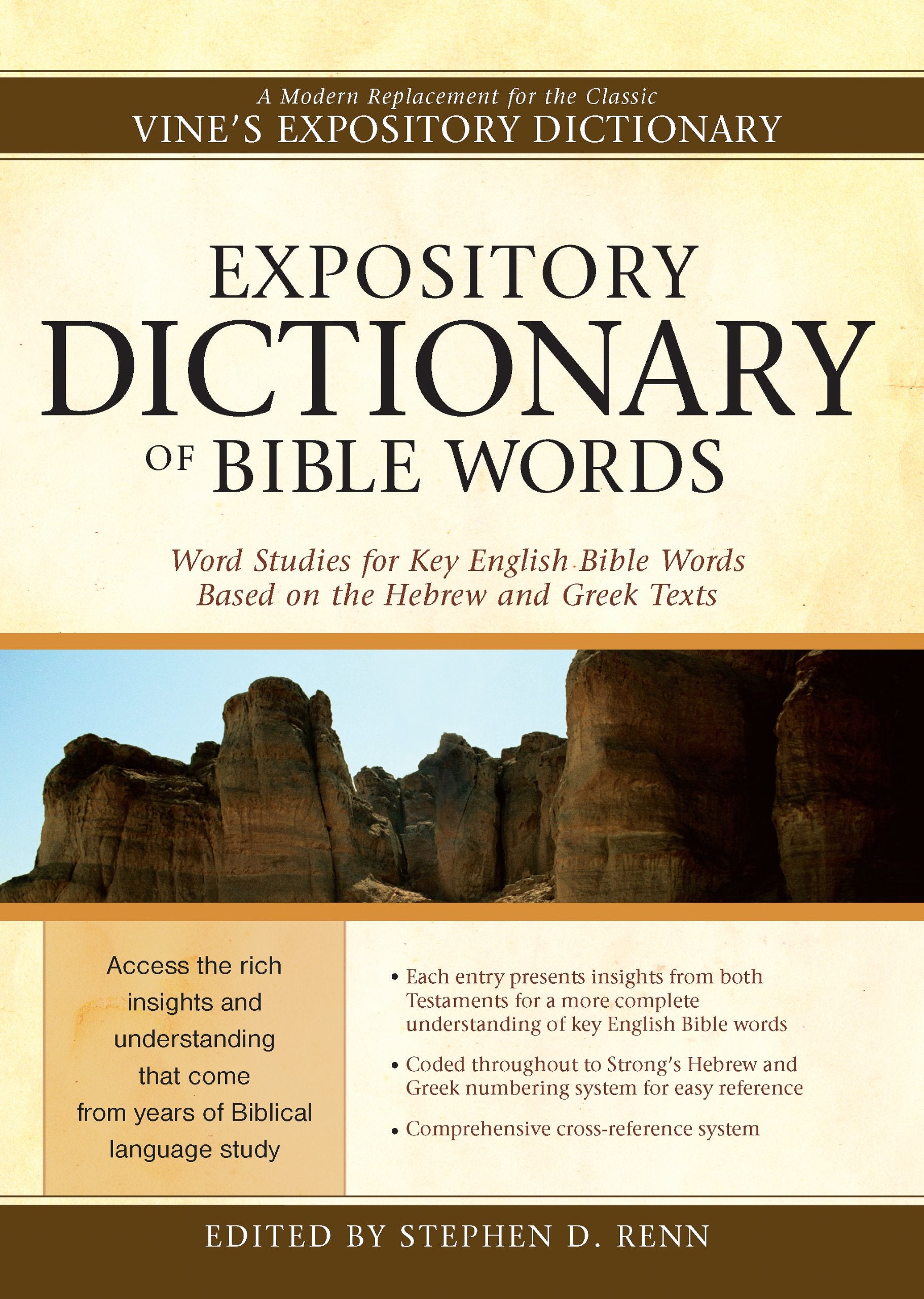 Expository Dictionary of Bible Words: Word Studies for Key English Bible Words Based on the Hebrew and Greek Texts Film, Art & Culture