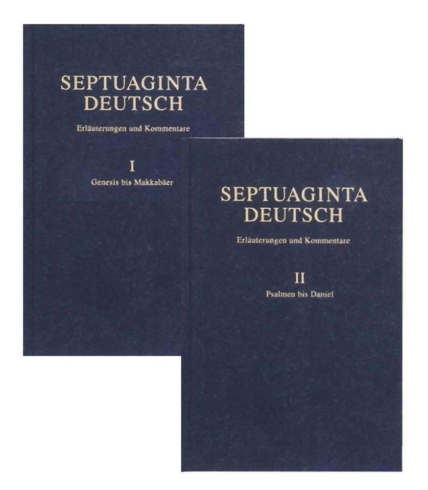 Septuaginta Deutsch: Erlauterungen Und Kommentare Film, Art & Culture