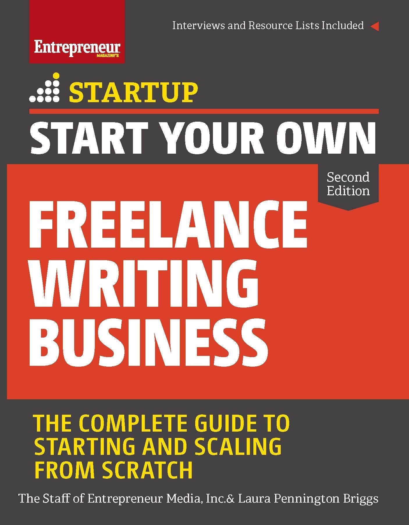 Start Your Own Freelance Writing Business book