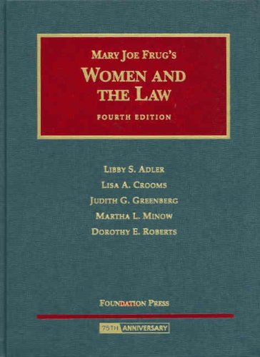 Women and the Law (University Casebook Series) Law