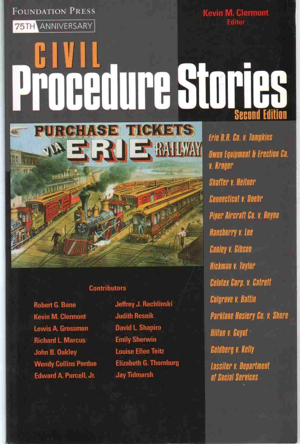 Civil Procedure Stories (Law Stories) Law
