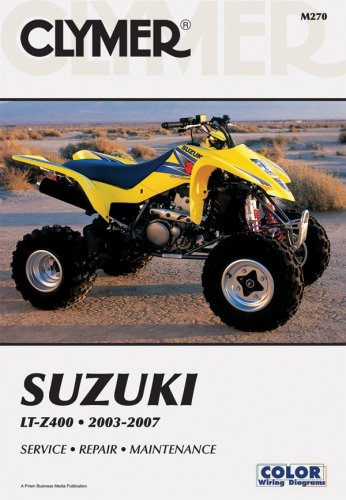 Clymer Suzuki LT-Z400 2003-2007 (CLYMER MOTORCYCLE REPAIR) Hobbies & Crafts