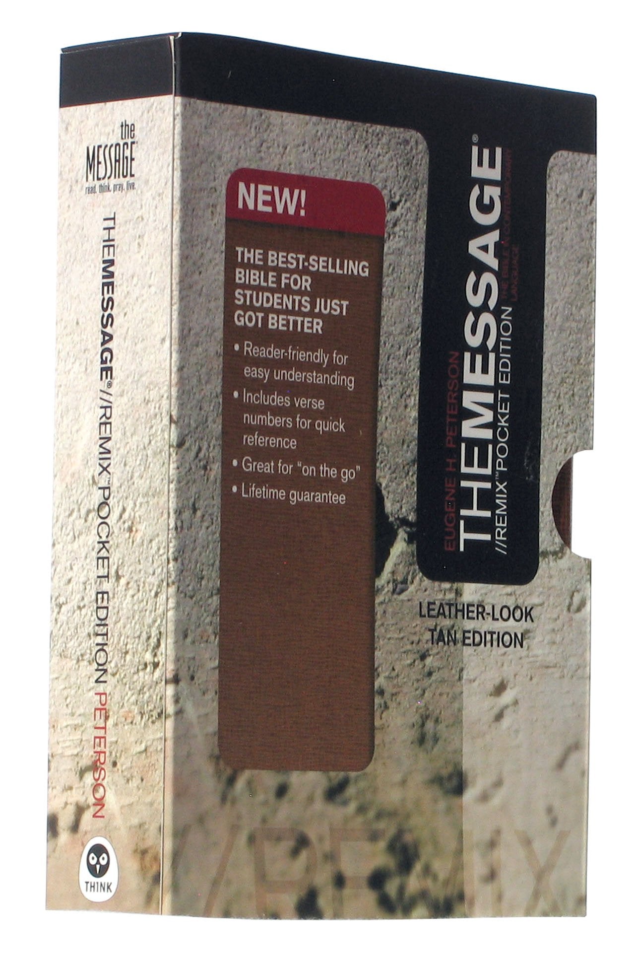 The Message// Remix: The Bible in Contemporary Language, Tan, Leather-look Religion & Esotericism