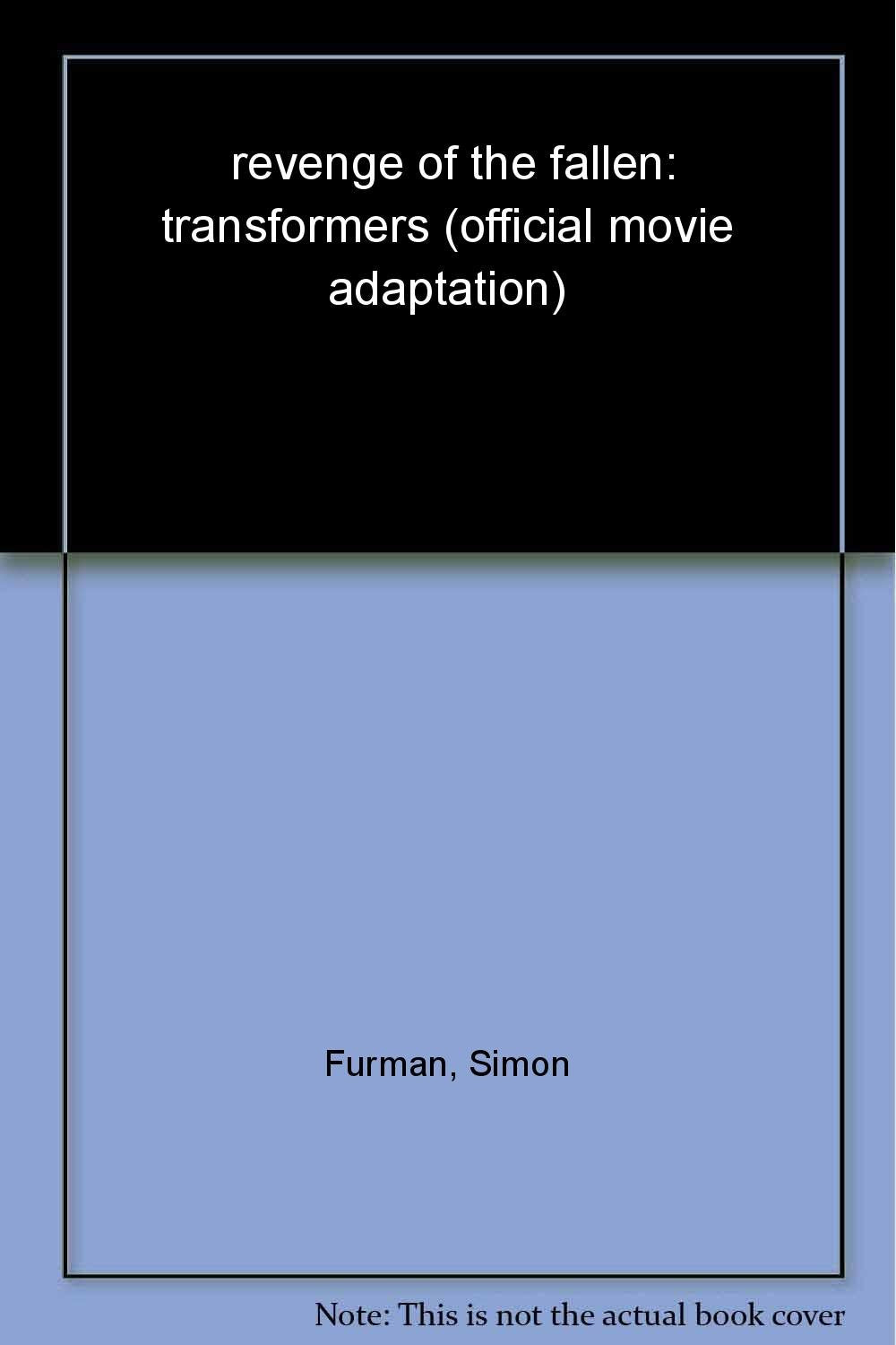 Transformers: Revenge of the Fallen Movie Adaptation Contemporary literature
