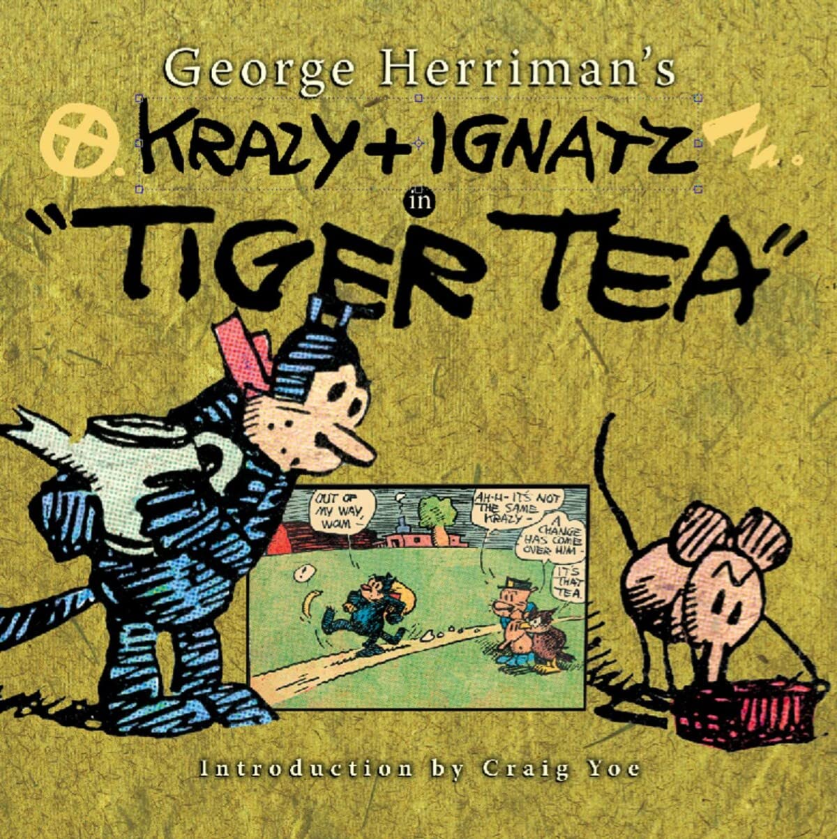 George Herriman's Krazy & Ignatz in "Tiger Tea" Humour & Satire