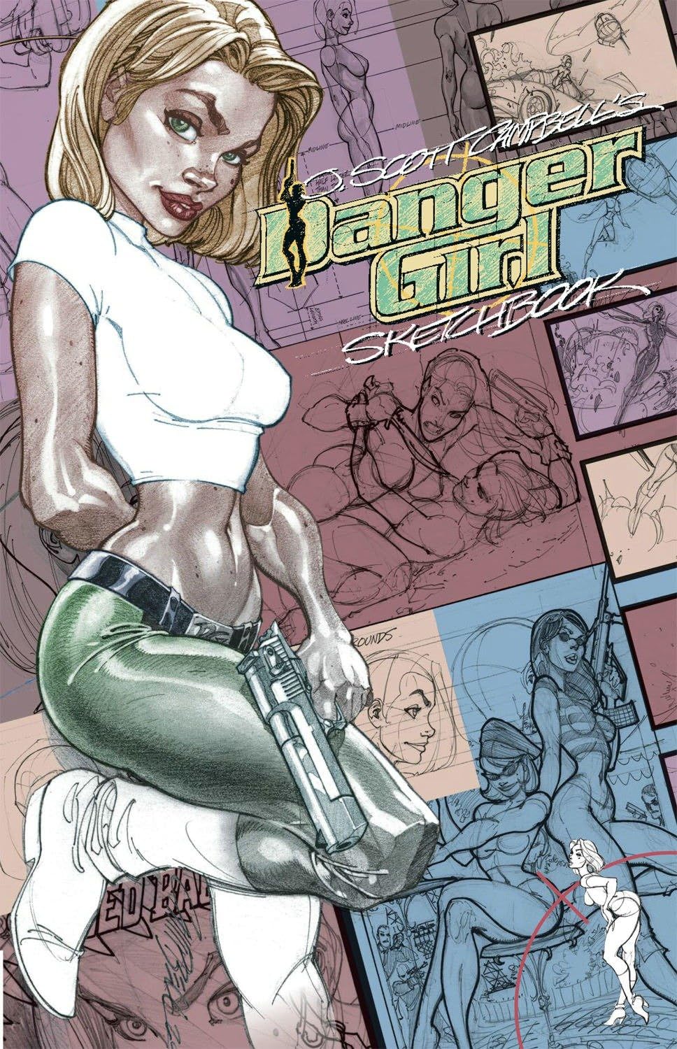 Danger Girl Sketchbook Superheroes