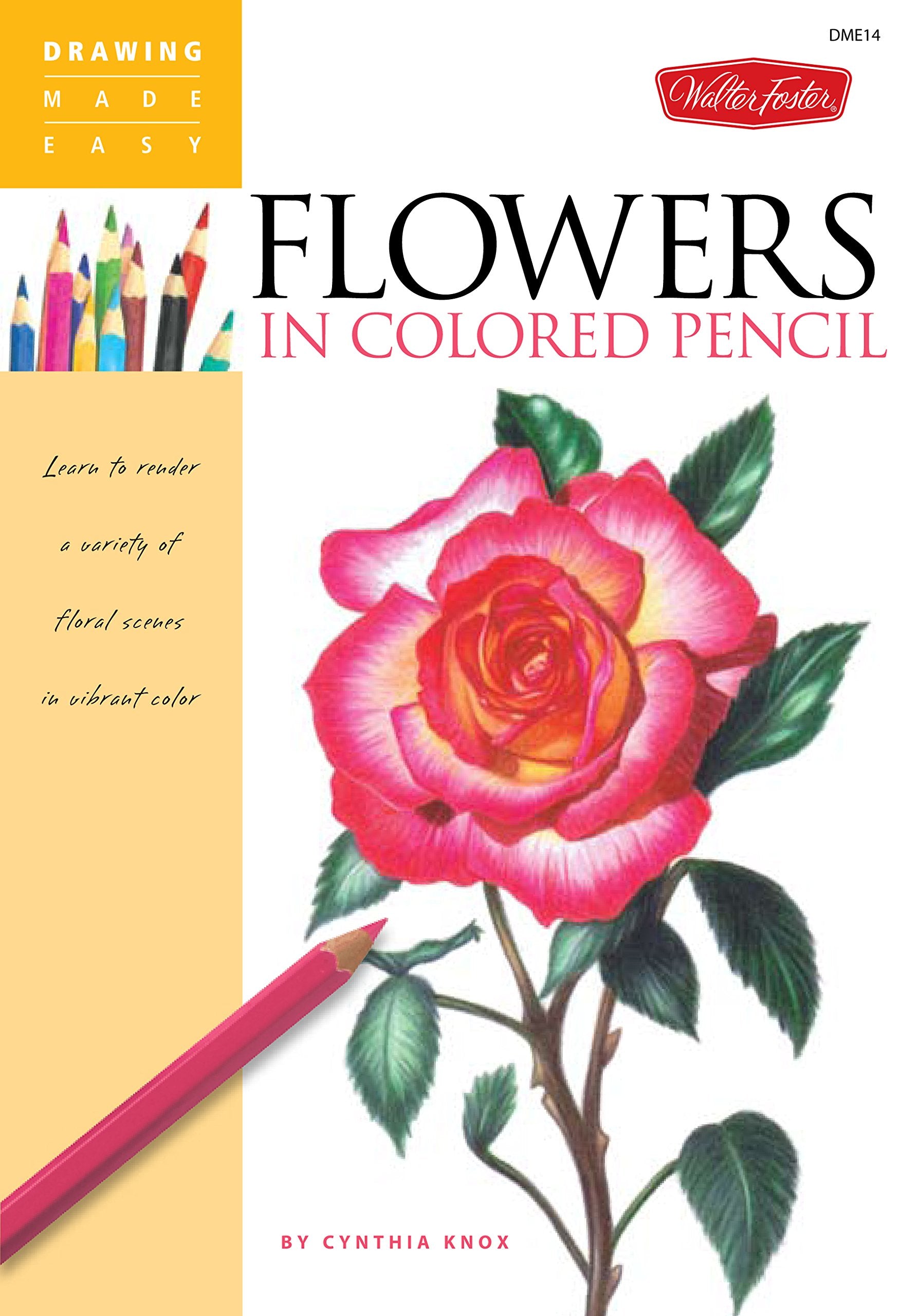 Flowers in Colored Pencil Social Sciences
