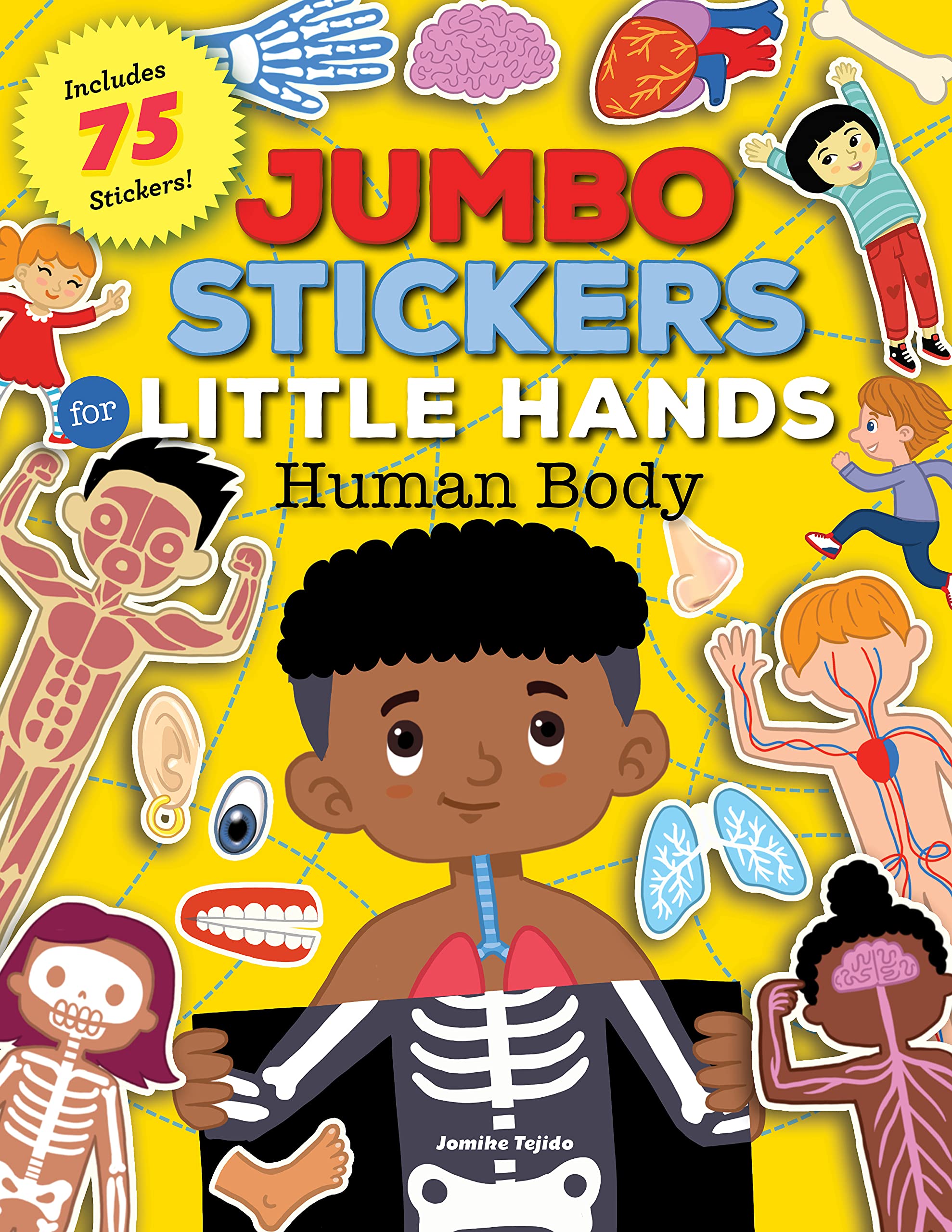 Jumbo Stickers for Little Hands: Human Body: Includes 75 Stickers (1) Tiptoi & Games