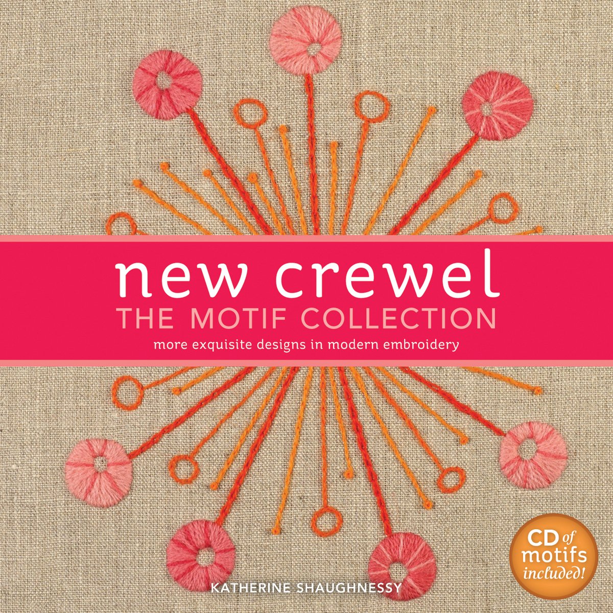 New Crewel: The Motif Collection: More Exquisite Designs in Modern Embroidery Hobbies & Crafts