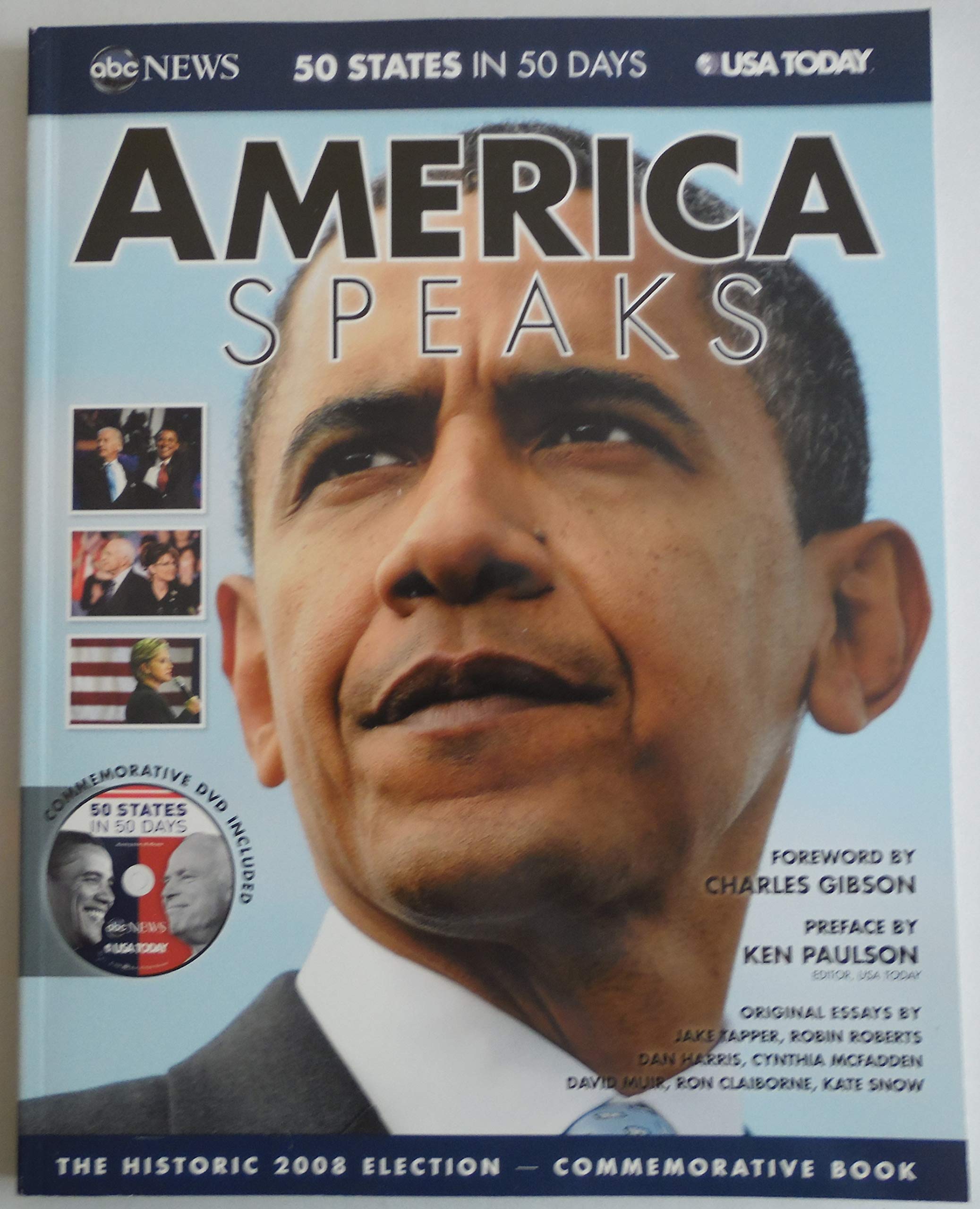 America Speaks: The Historic 2008 Election Politics & History