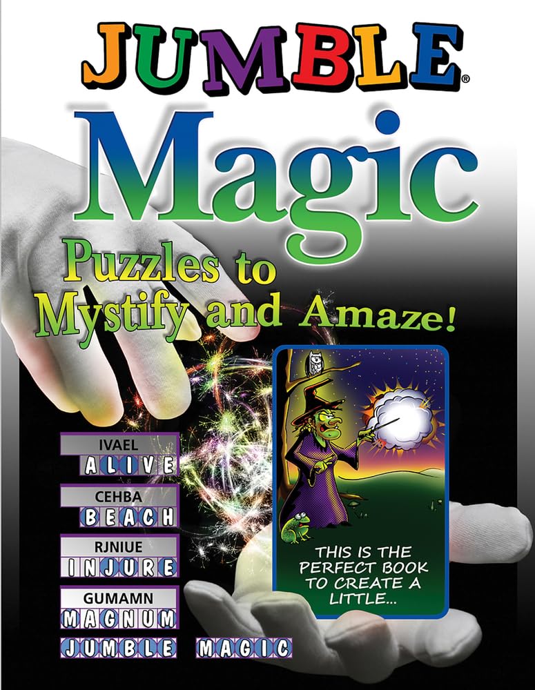 Jumble Magic: Puzzles to Mystify and Amaze! (Jumbles) Leisure & Fun