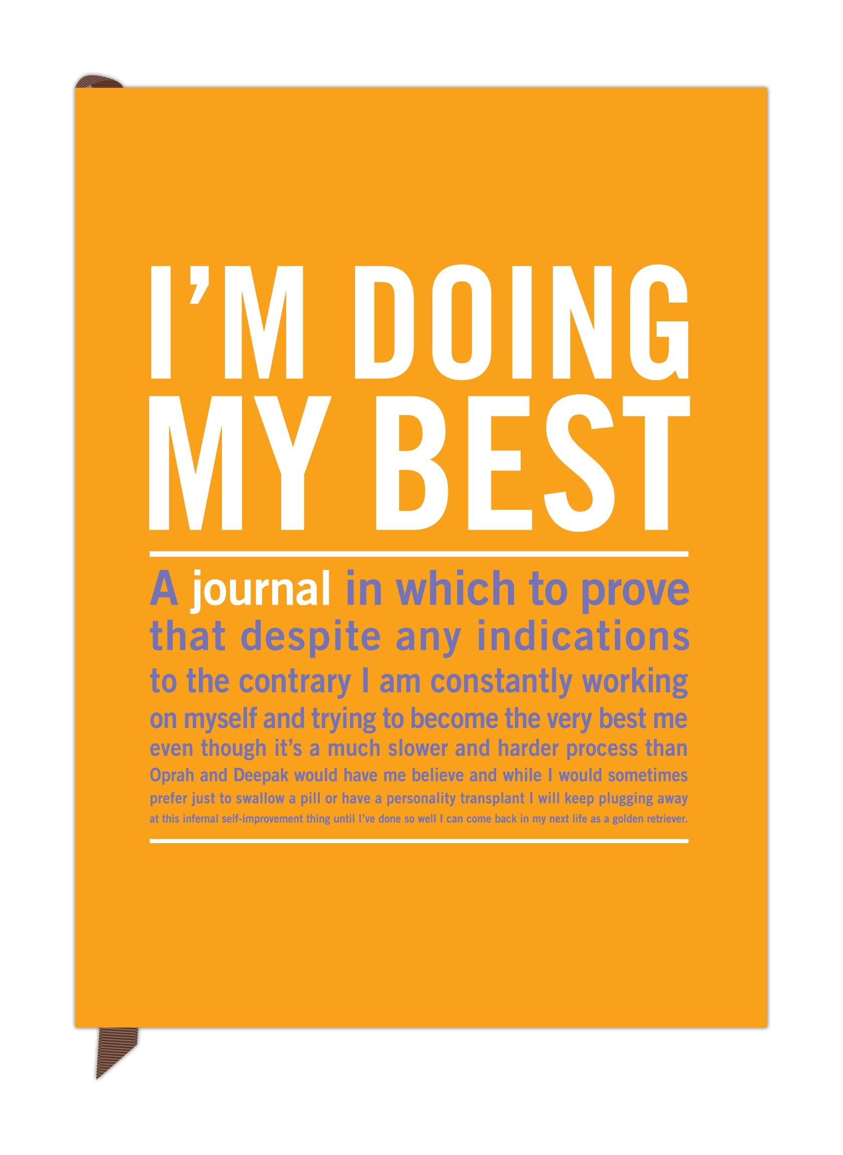 Knock Knock I`m Doing My Best Inner Truth Journal: I'm Doing My Best Film, Art & Culture