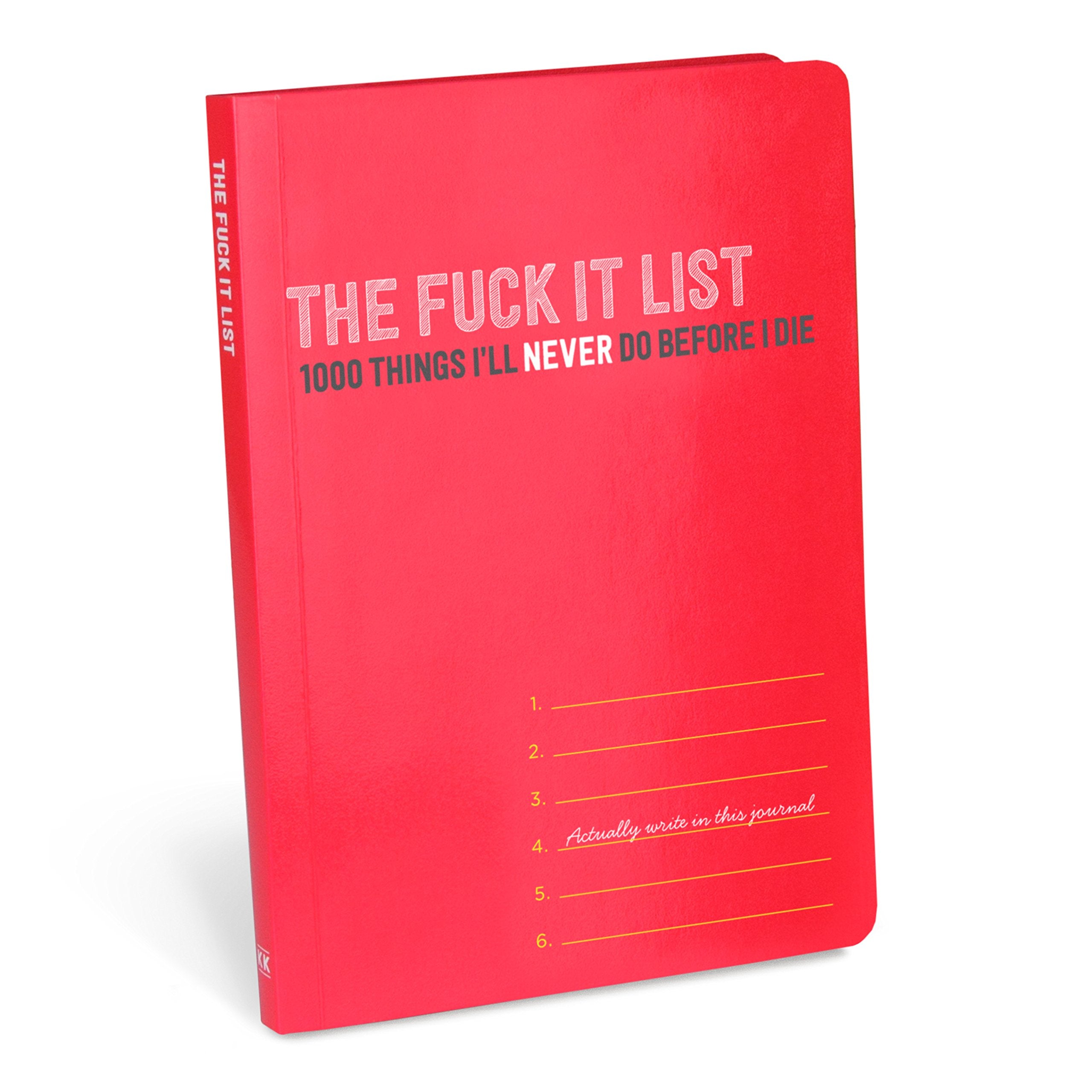 Knock Knock the Fuck it List Journal (Specialty Journal) Film, Art & Culture