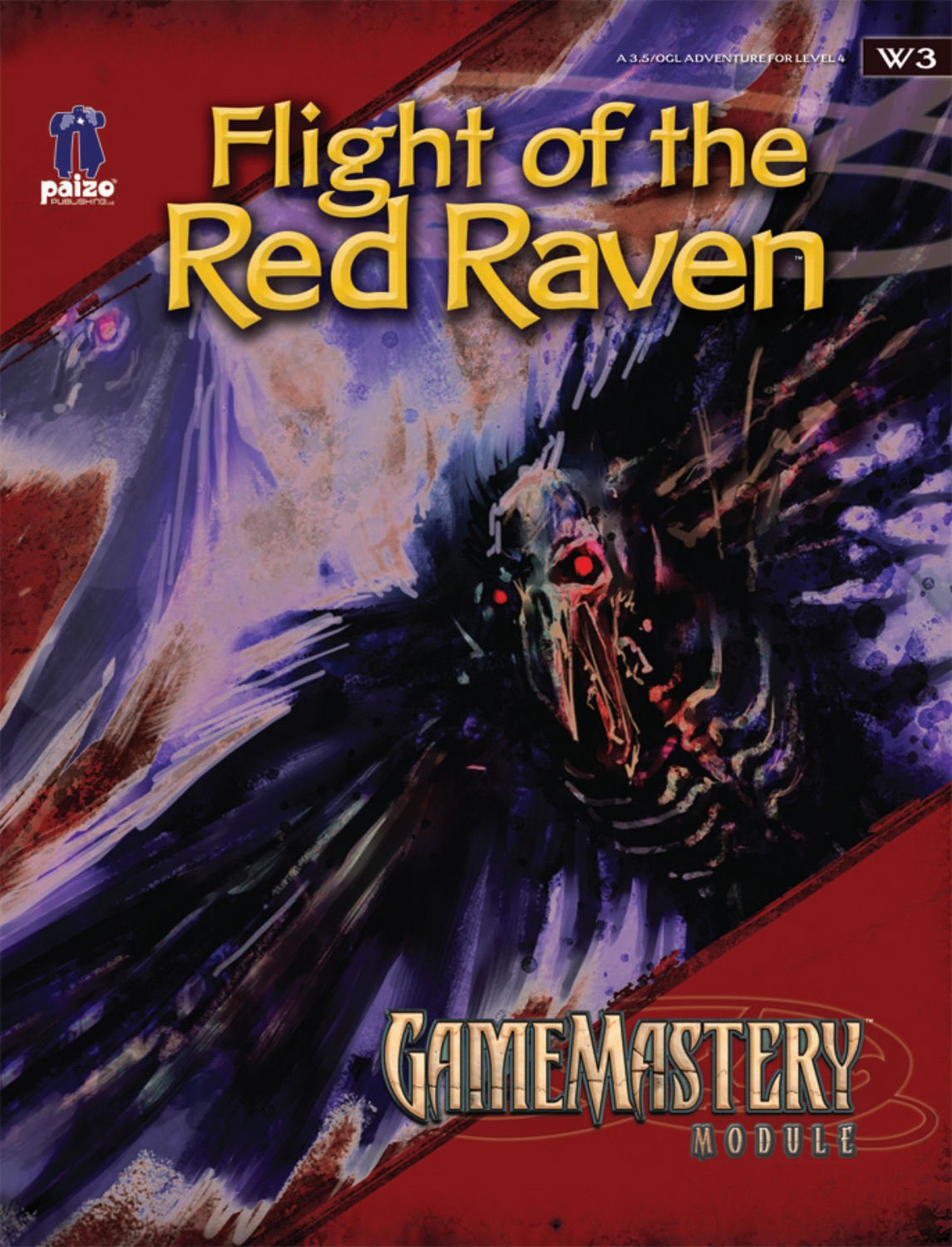GameMastery Module: Flight Of The Red Raven: Pathfinder Module W3 Wilderness Adventure Manga