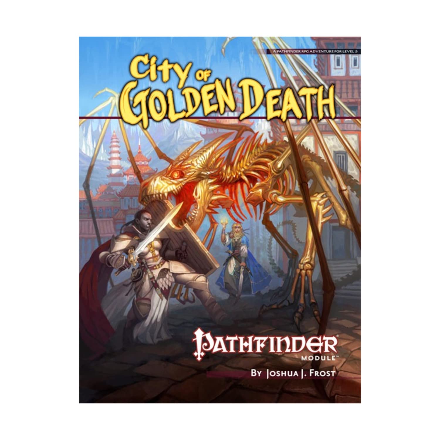 Pathfinder Module: City of Golden Death: Pathfinder Module: Level 5 Manga