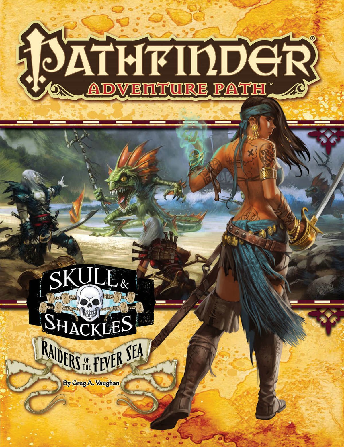 Pathfinder Adventure Path: Skull & Shackles Part 2 - Raiders of the Fever Sea (Pathfinder, 56) Leisure & Fun
