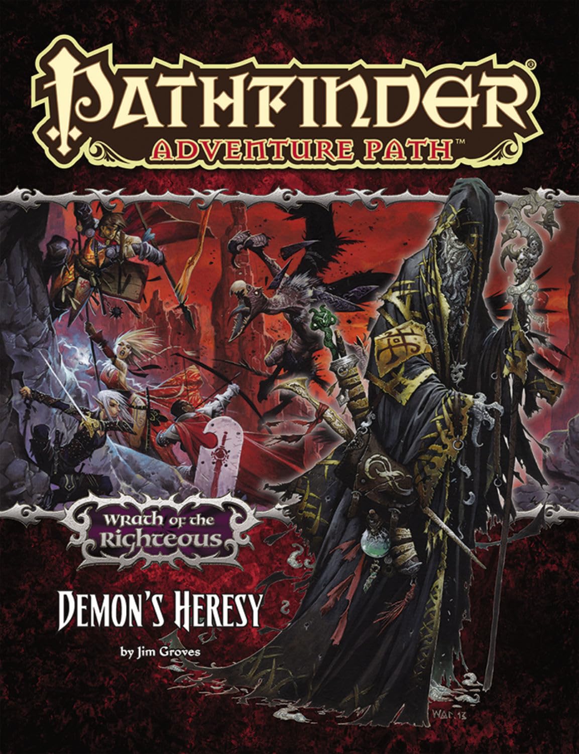 Pathfinder Adventure Path: Wrath of the Righteous Part 3 - Demon’s Heresy (Pathfinder Adventure Path, 75) Leisure & Fun
