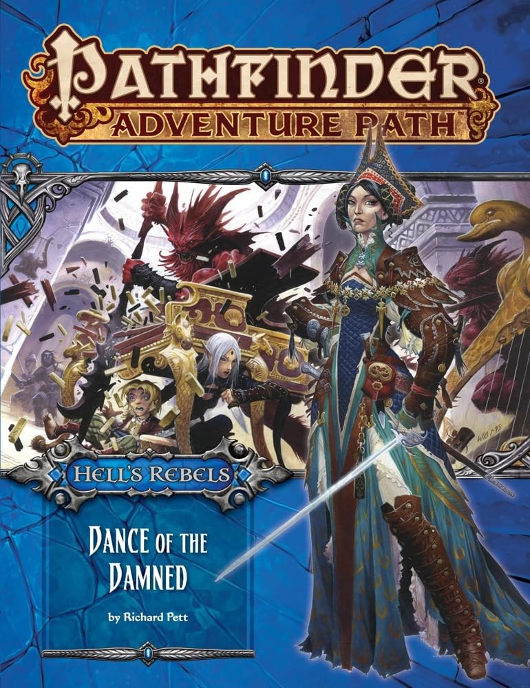 Pathfinder Adventure Path: Hell's Rebels Part 3 - Dance of the Damned Manga