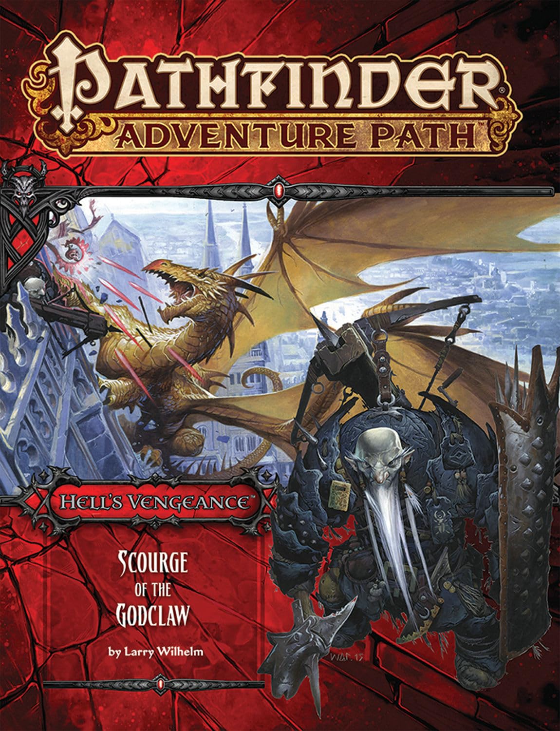 Pathfinder Adventure Path: Hell's Vengeance Part 5 - Scourge of the Godclaw book