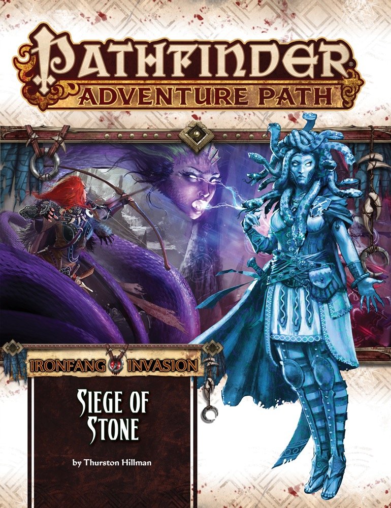 Pathfinder Adventure Path: Ironfang Invasion Part 4 of 6 - Siege of Stone Manga