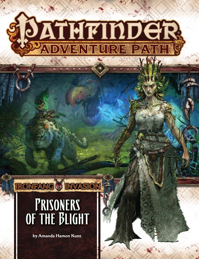 Pathfinder Adventure Path: The Ironfang Invasion-Part 5 of 6: Prisoners of the Blight Manga