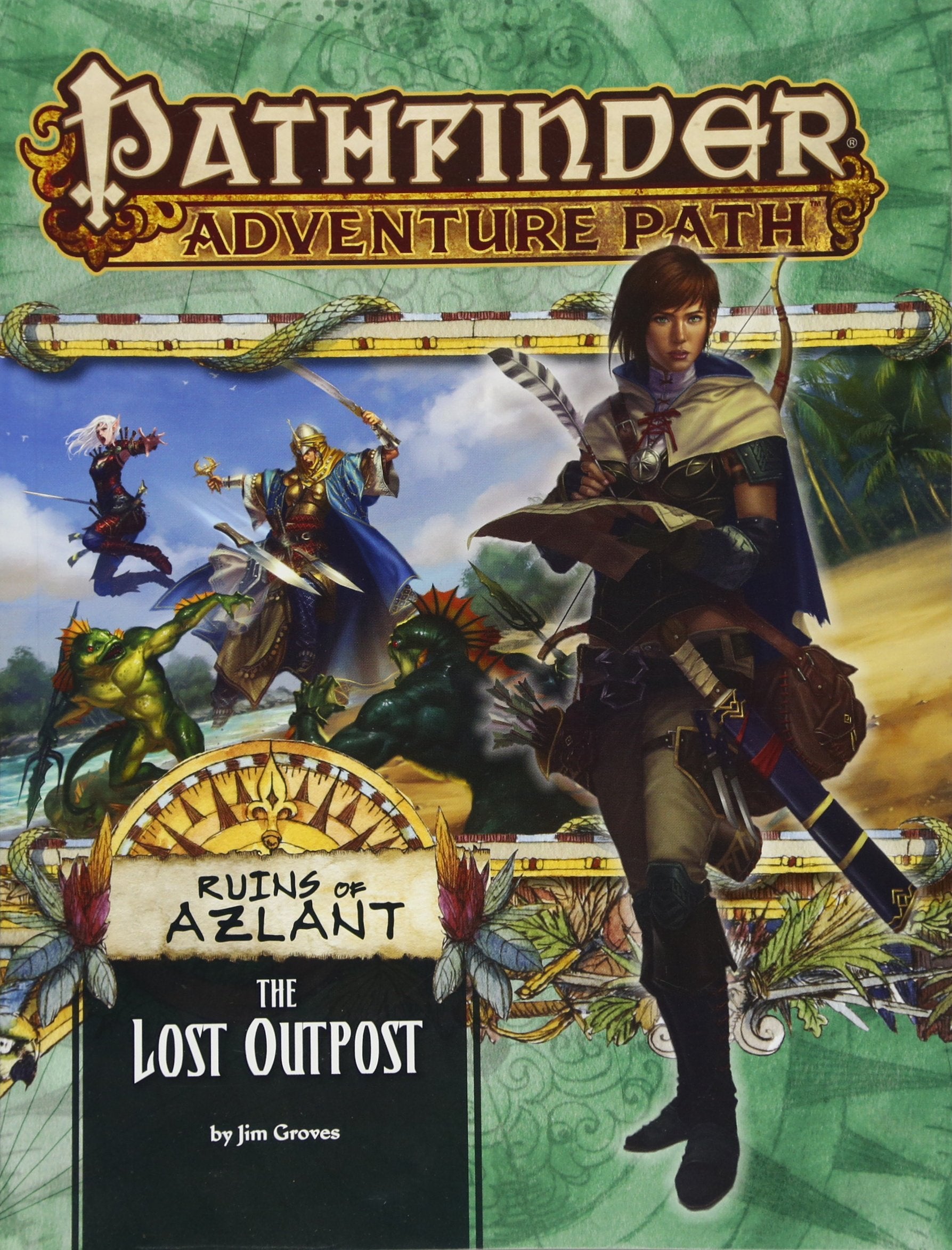 Pathfinder Adventure Path: The Lost Outpost (Ruins of Azlant 1 of 6) Manga