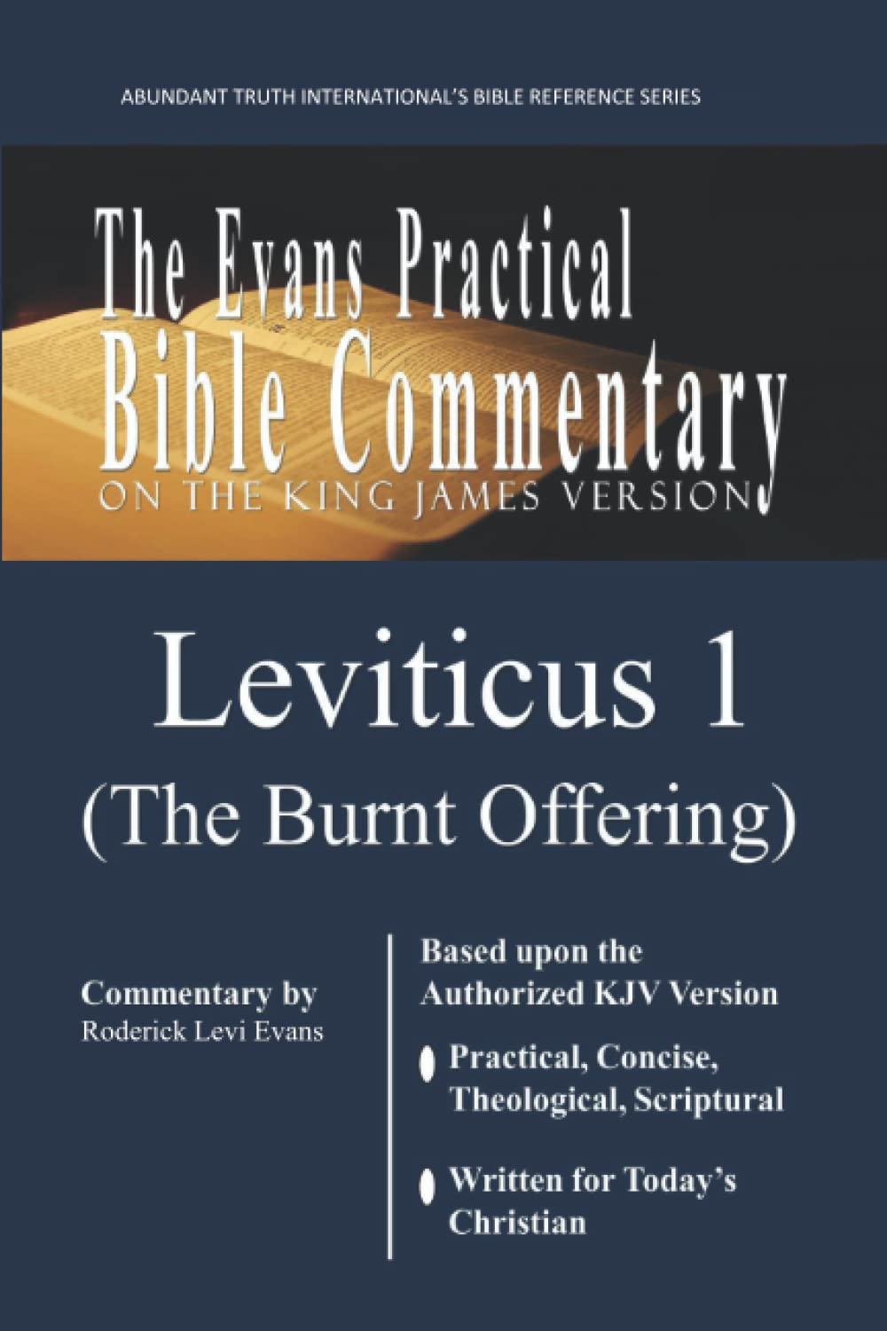 Product Image: Leviticus 1 (The Burnt Offering): The Evans Practical Bible Commentary