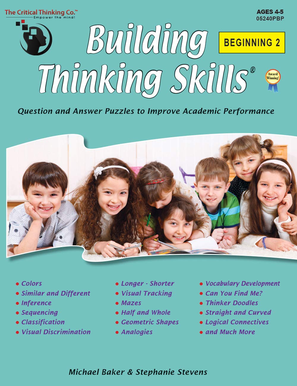Building Thinking Skills Beginning 2 Workbook - Question and Answer Puzzles to Improve Academic Performance (Ages 3-4) Books