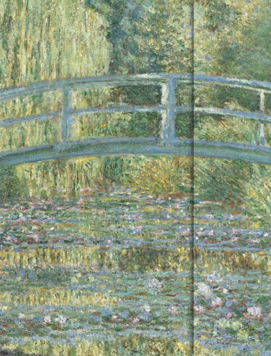 Monet: Unliniert. Mit Magnetverschluss und Fach für lose Notizen, Unterlagen oder Visitenkarten Living & Furnishing
