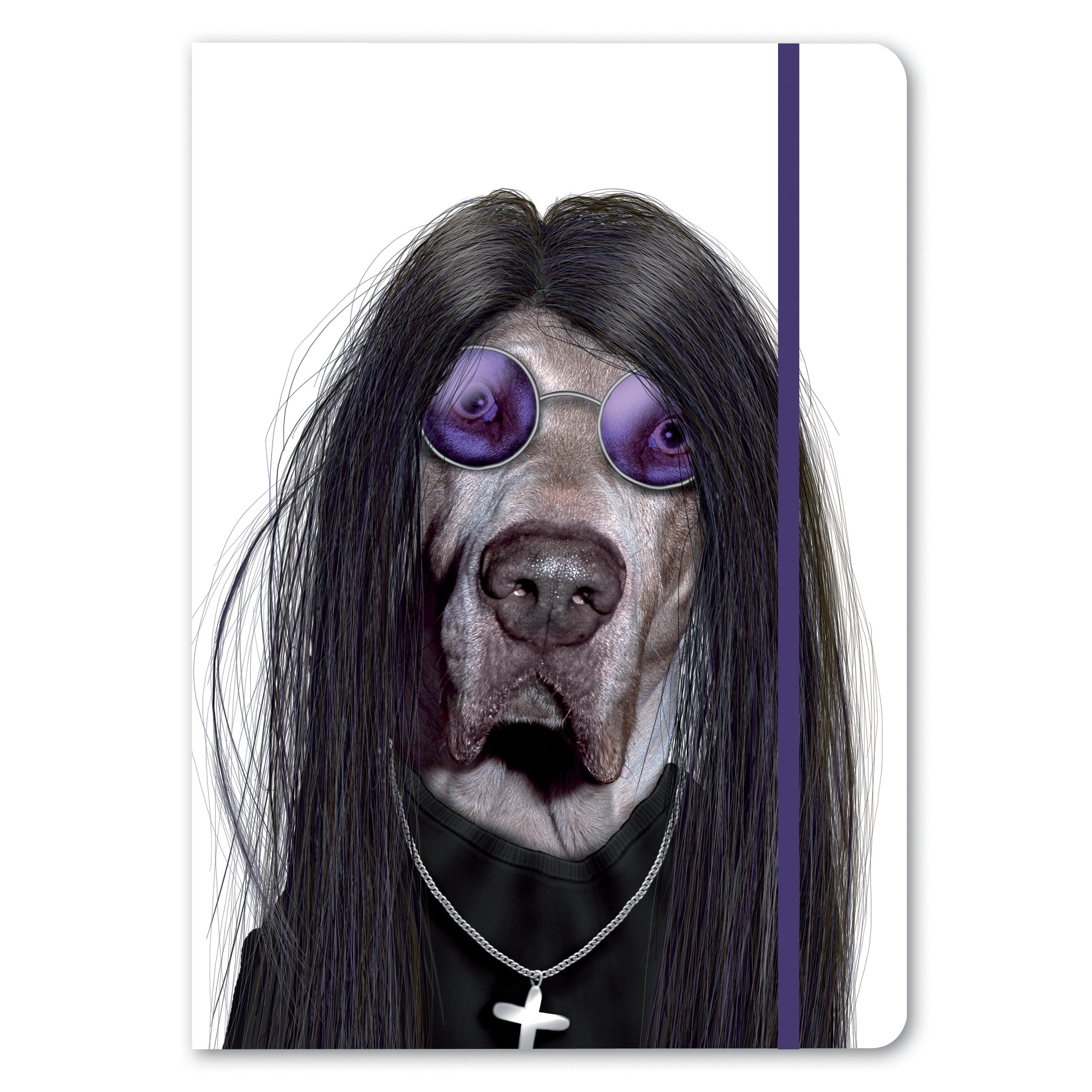 Pets Rock "Metal" Journal, large: Large Famous Faces Journal Film, Art & Culture