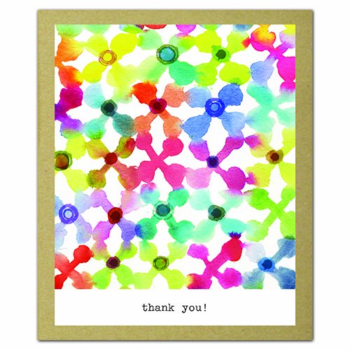 X Marks the Spot: Greenthanks -- Thank You Notecards Made from Uncoated Eco-Friendly Paper Decorated with Contemporary Designs & Illustr Lifestyle