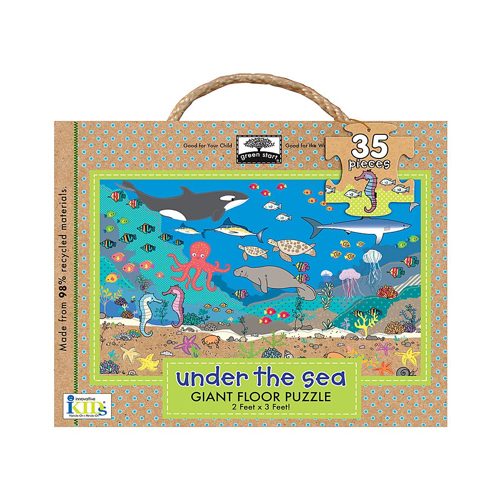 Green Start Floor Puzzle: Under The Sea (Green Start Giant Floor Puzzles) Tiptoi & Games
