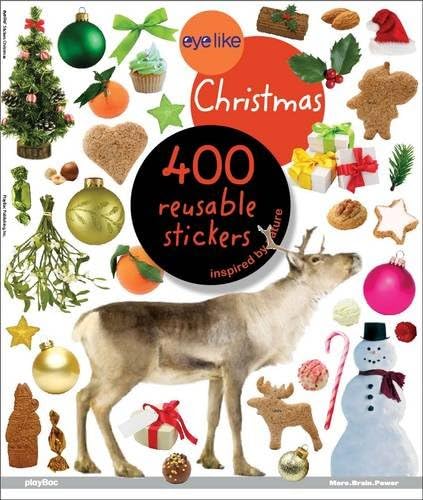 Eyelike Christmas: 400 Reusable Stickers Inspired By Nature Non-fiction