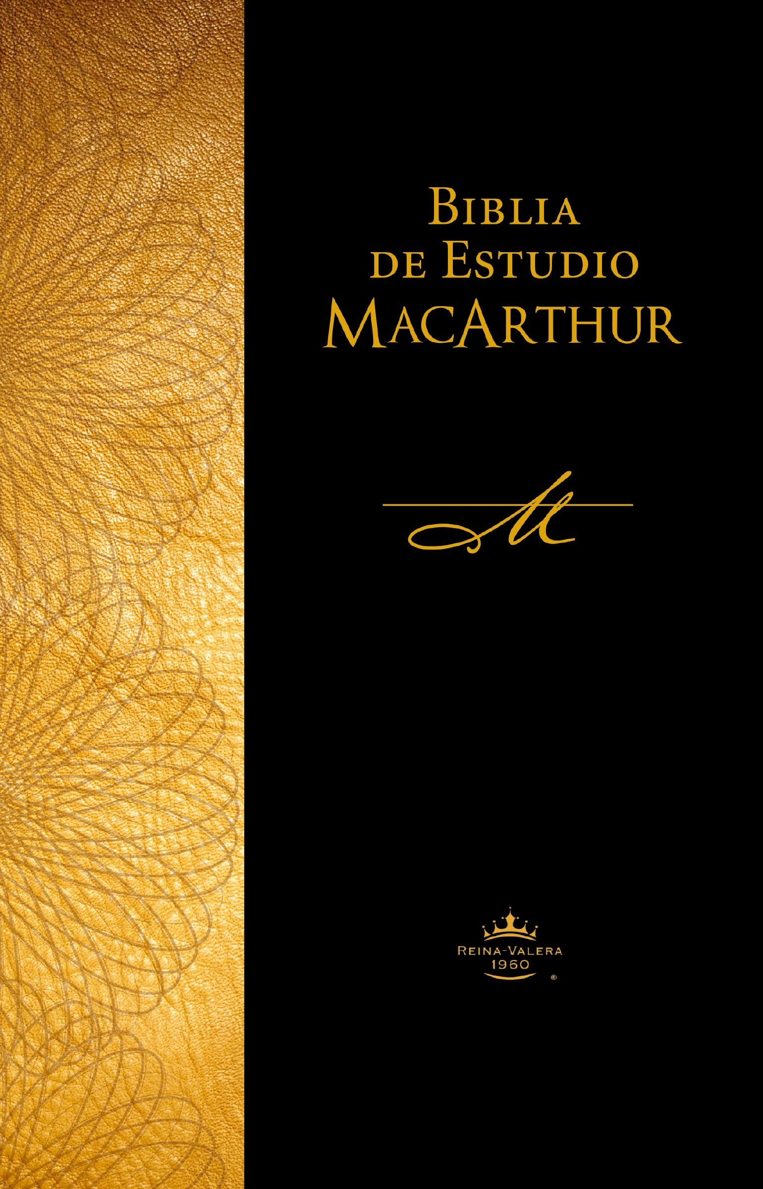 RVR60, Biblia de Estudio MacArthur, Tapa rústica, Café Religion & Esotericism