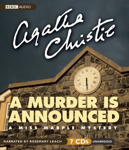 A Murder Is Announced: A Miss Marple Mystery Detective & CSI