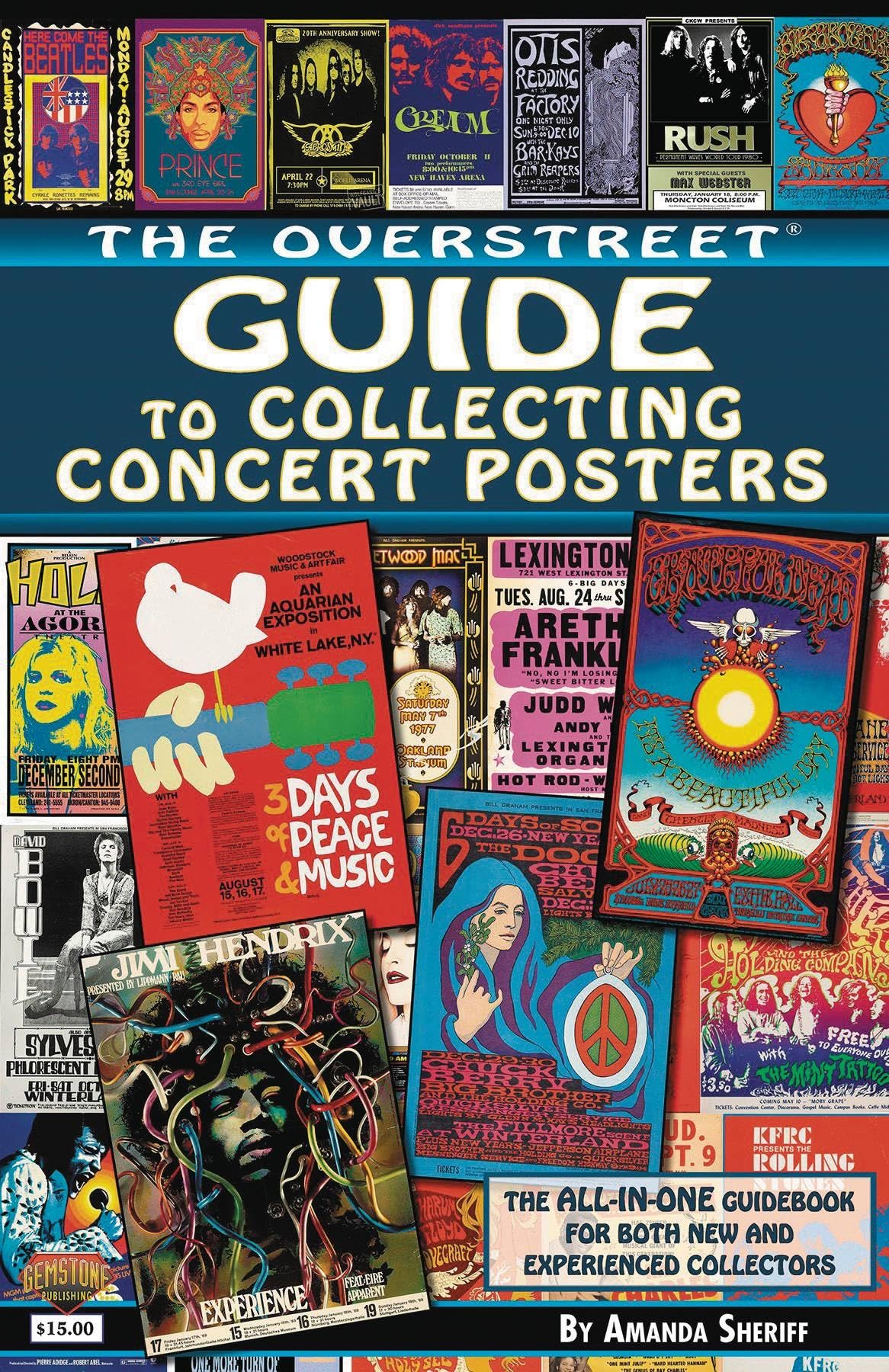 The Overstreet Guide to Collecting Concert Posters Manga