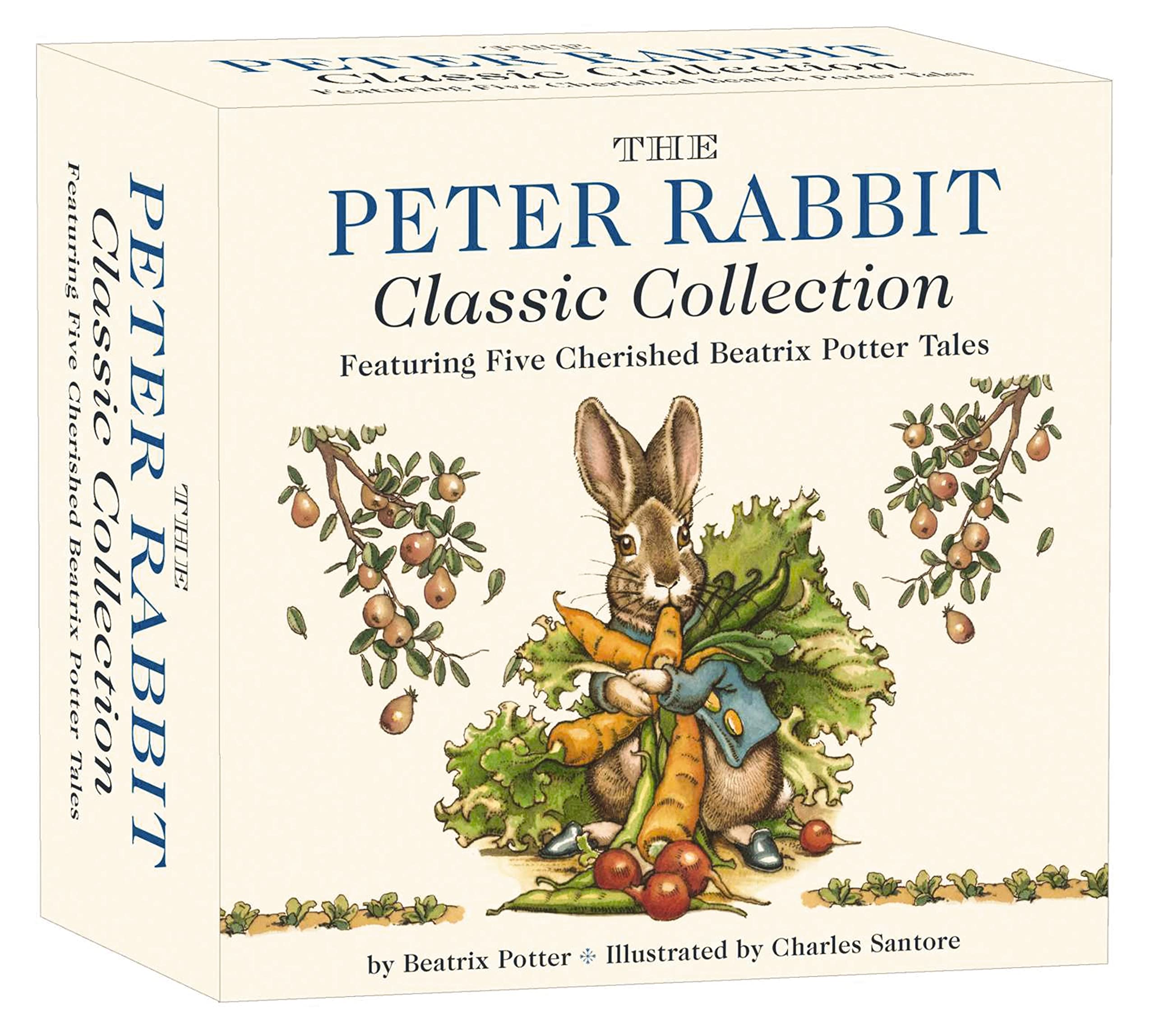 The Peter Rabbit Classic Collection: Flopsy Bunnies, Two Bad Mice, Benjamin Bunny, Mr. Jeremy Fisher, Peter Rabbit Non-fiction