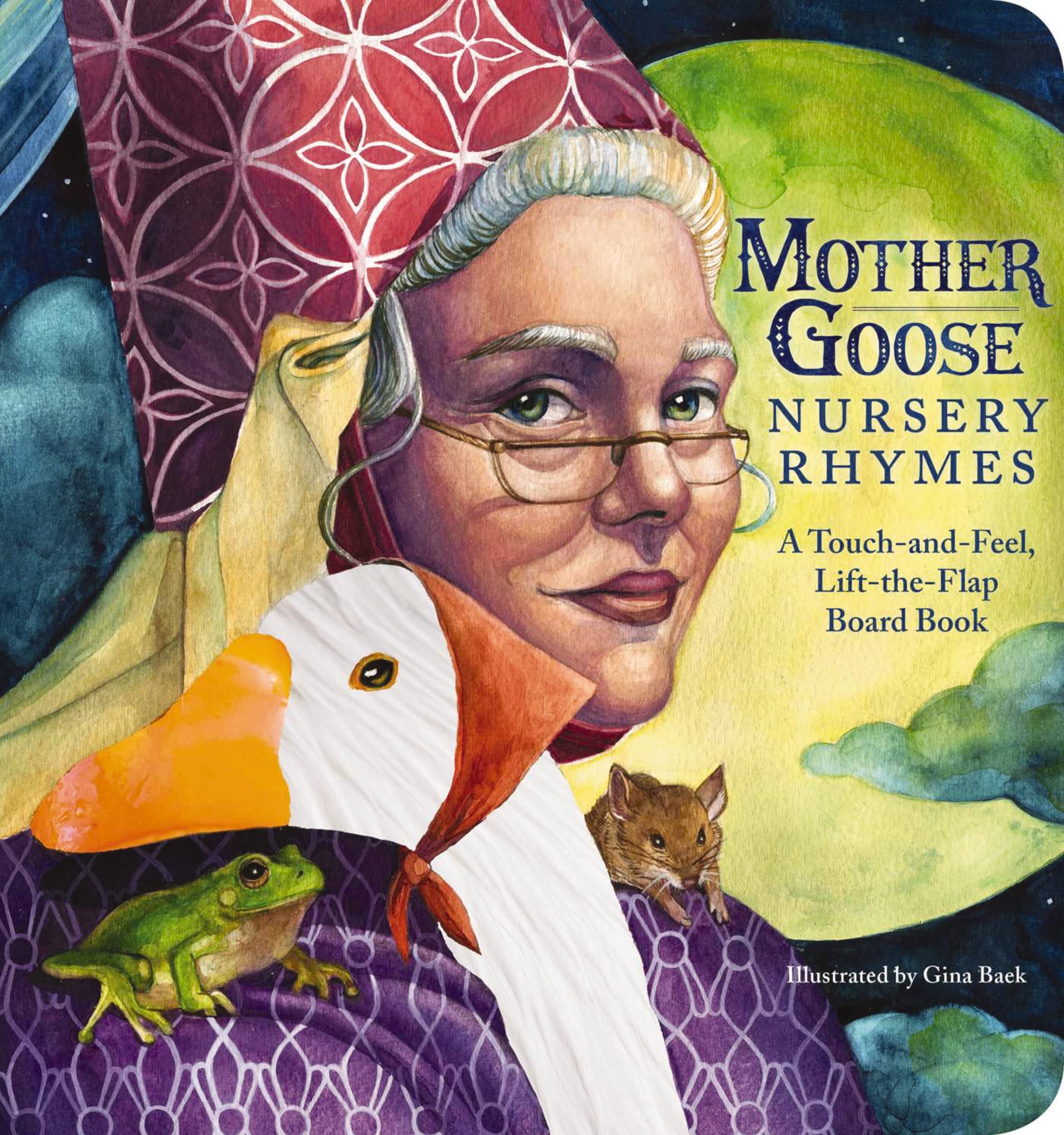 The Mother Goose Nursery Rhymes Touch and Feel Board Book Non-fiction