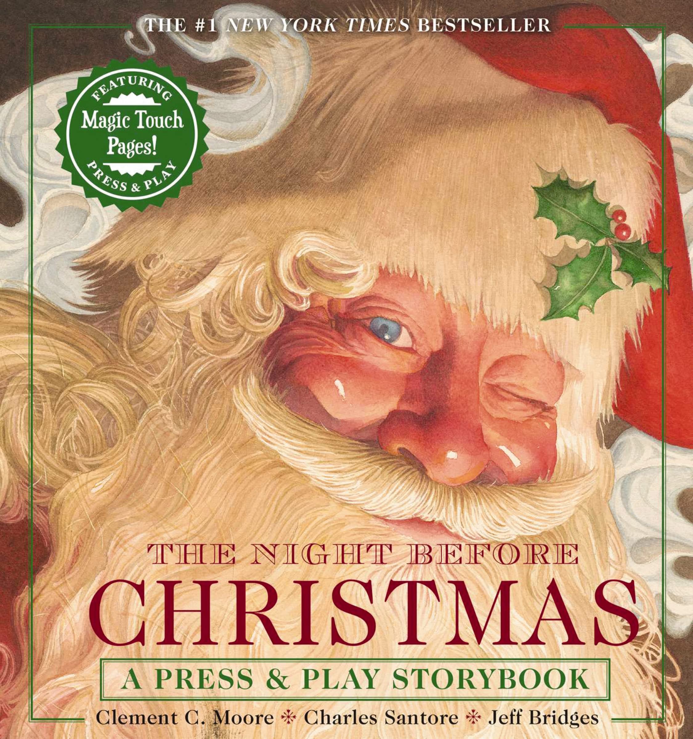 The Night Before Christmas Press and Play Storybook Poetry