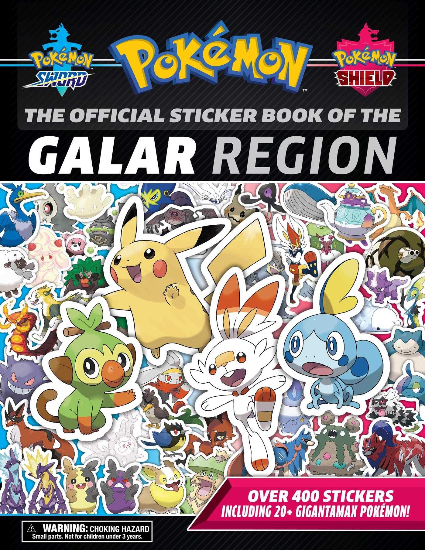 The Official Pokemon Sticker Book of the Galar Region Novels & Short Stories