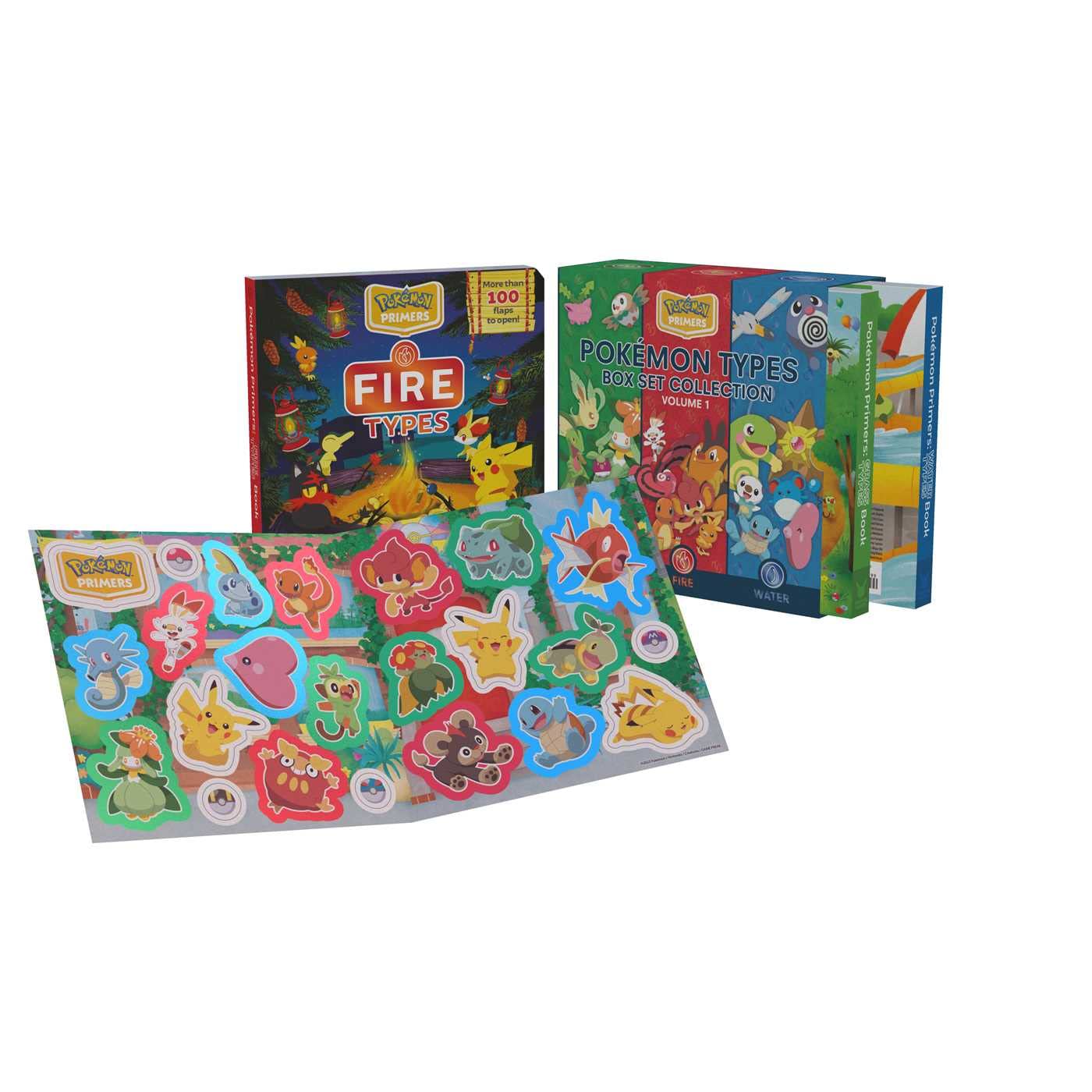 Pokémon Primers Types: Box Set Collection Volume 1: Grass, Fire, and Water (Volume 14) Non-fiction