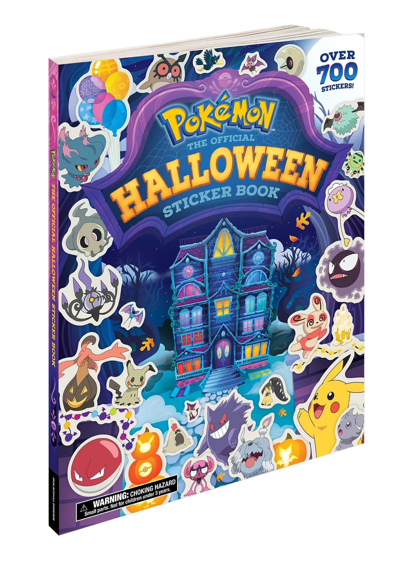 Pokémon Halloween: The Official Sticker Book Non-fiction