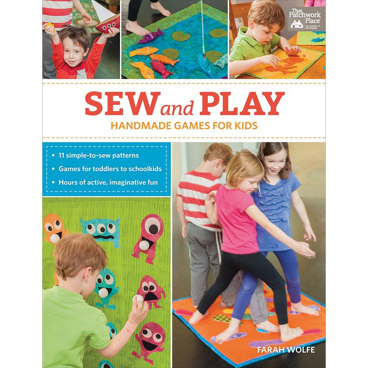 Sew and Play: Handmade Games for Kids Hobbies & Crafts