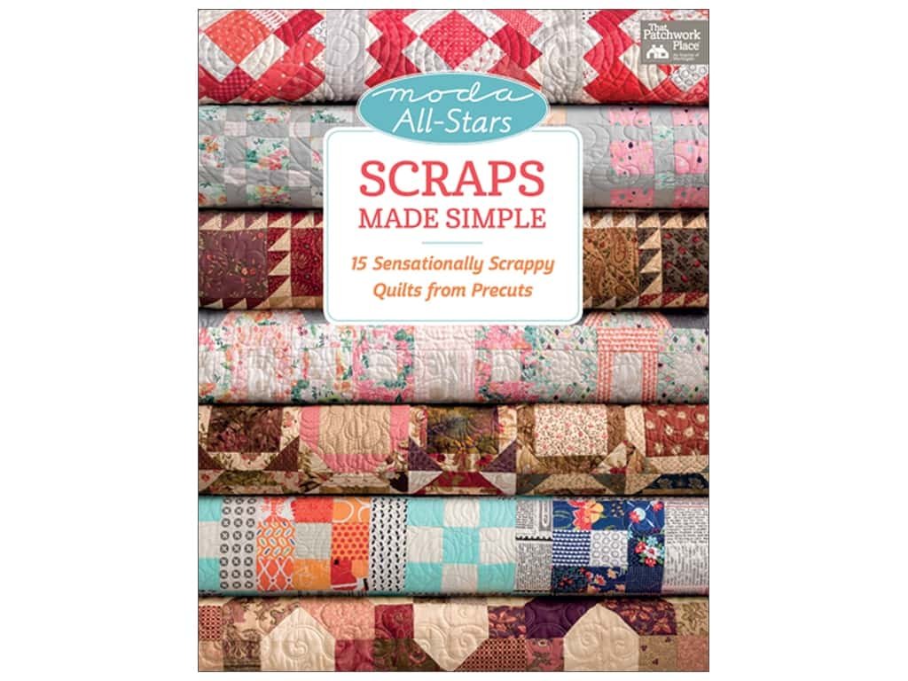 Scraps Made Simple: 15 Sensationally Scrappy Quilts from Precuts (Moda All-stars, 2, Band 2) Hobbies & Crafts