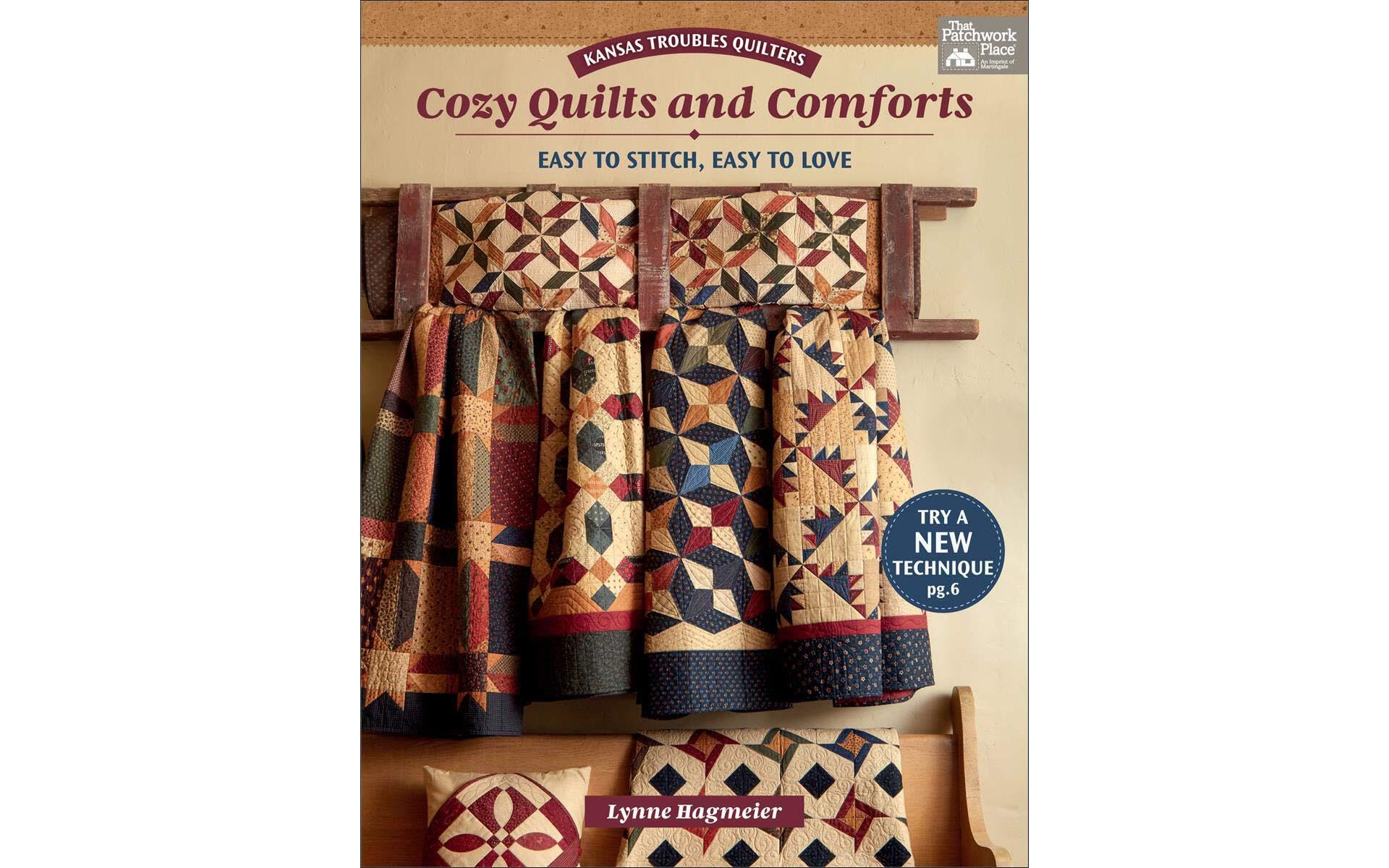 Kansas Troubles Quilters Cozy Quilts and Comforts: Easy to Stitch, Easy to Love Hobbies & Crafts