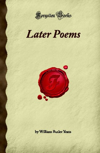 Later Poems (Forgotten Books) book