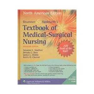 Textbook of Medical-Surgical Nursing (11th edition) + Nursing Diagnosis (12th edition) Medicine