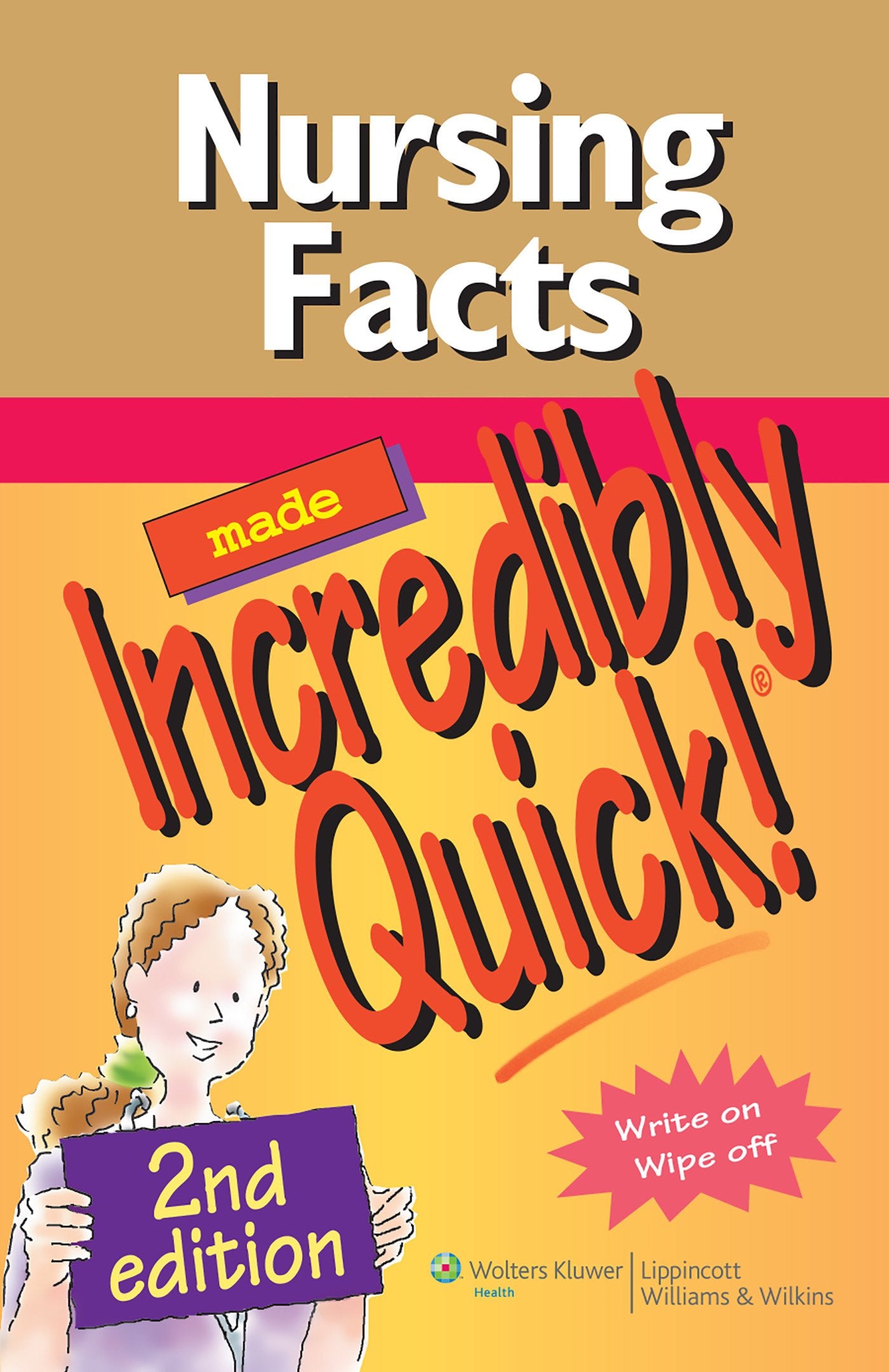 Nursing Facts Made Incredibly Quick: Write on Wipe Off (Incredibly Easy! Series®) Medicine