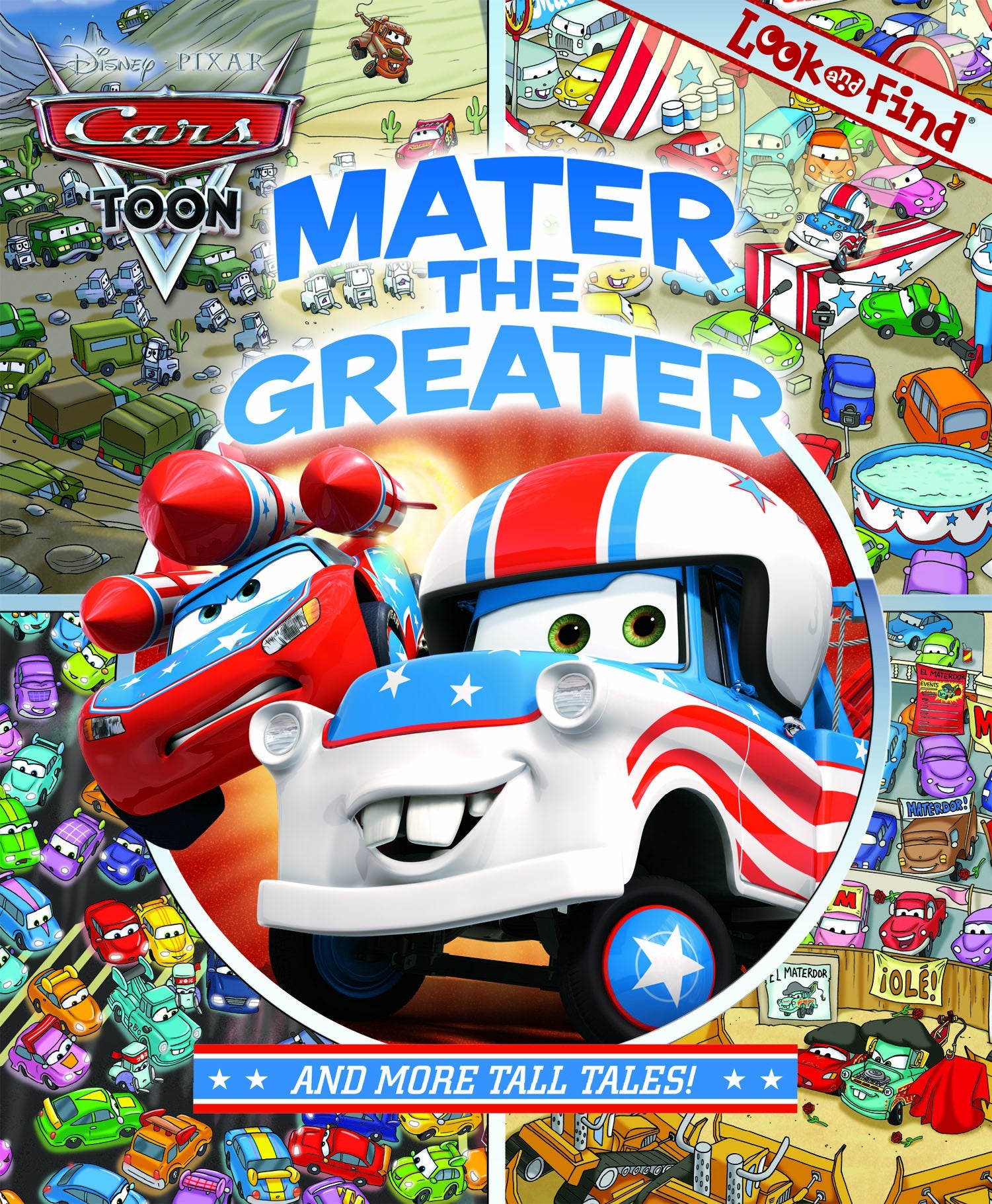 Look and Find: Mater the Greater and More Tall Tales by Editors of Publications International Ltd. (2010) Hardcover Children's books